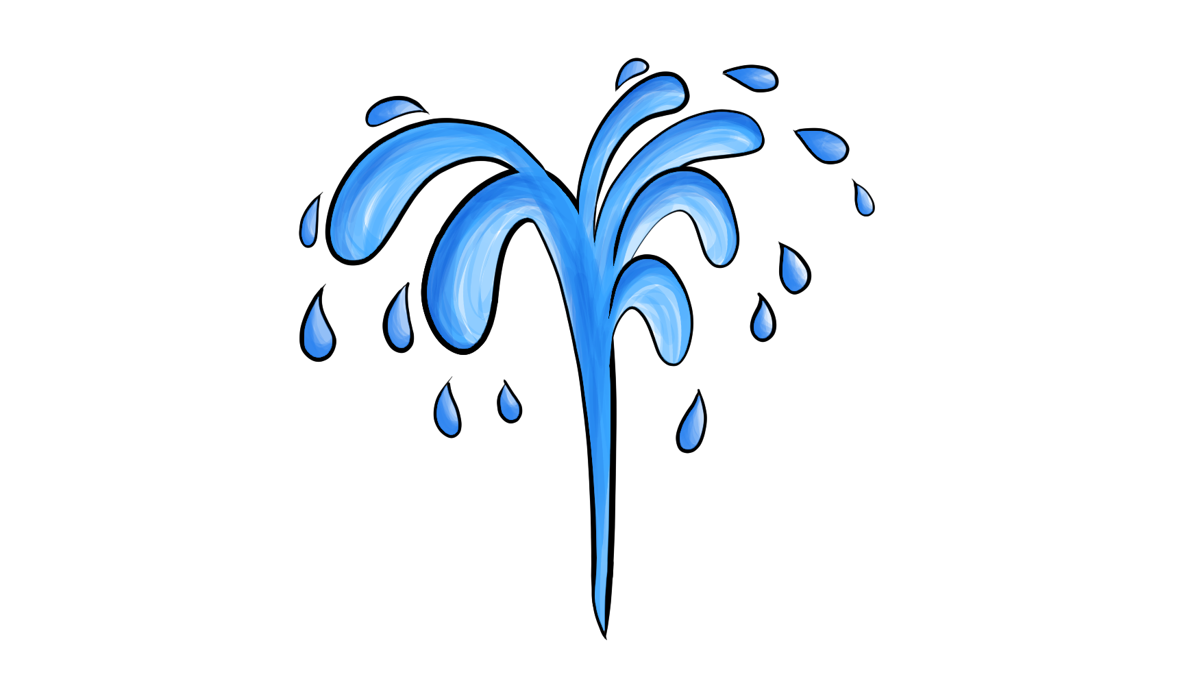 Royalty-free cartoon image of a spring